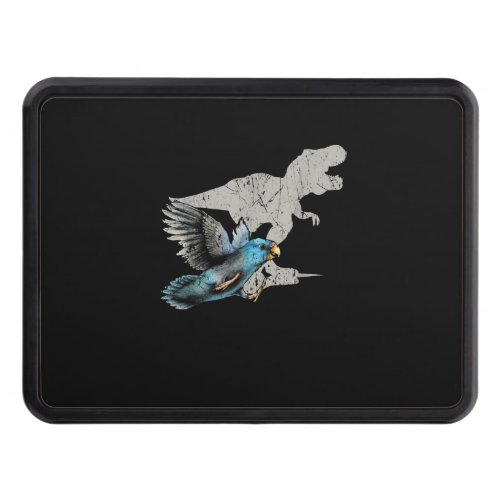 Funny Velociraptor Turquoise Parrotlet Cute Hitch Cover