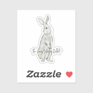 Funny velvet rabbit sticker