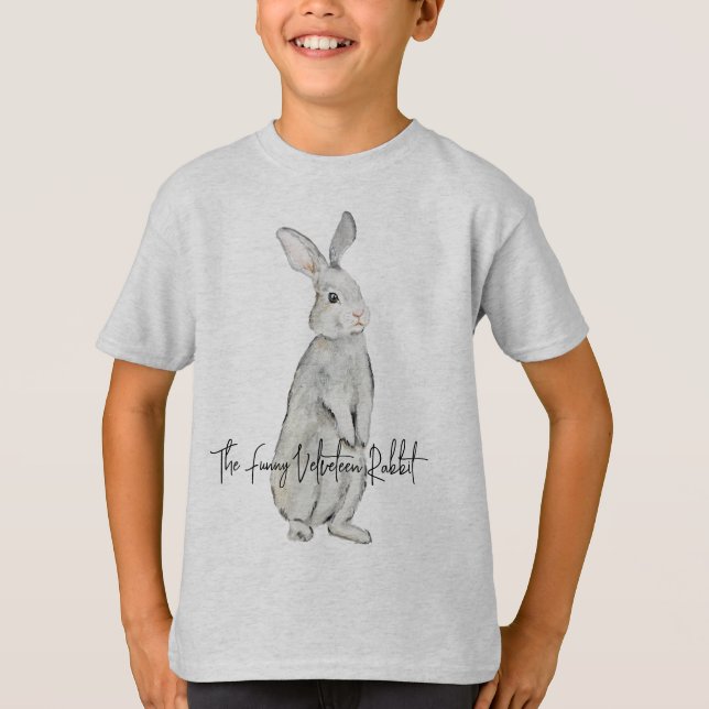 Funny velvet rabbit T-Shirt (Front)