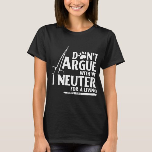 Funny Vet Tech Veterinarian Veterinary T_Shirt