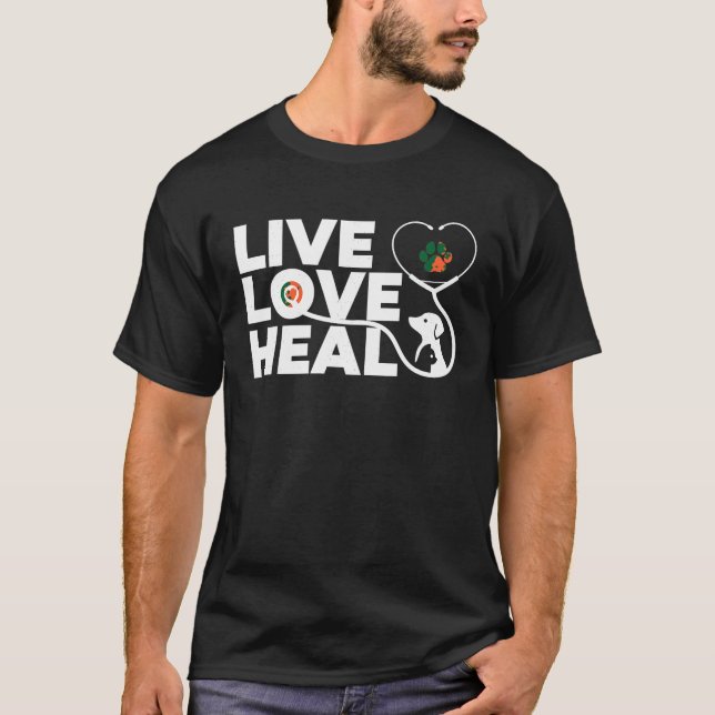 Funny Veterinarian Design For Men Women Kids Veter T-Shirt (Front)