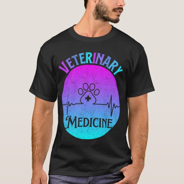 Funny Veterinary Medicine Ideal for Future Veterin T-Shirt (Front)