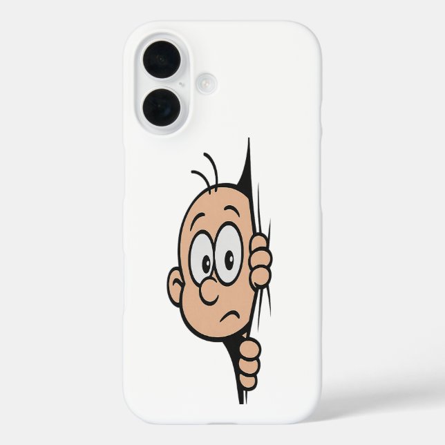 Funny Vibes Only – iPhone 16 Case (Back)
