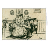 Funny Victorian card (Front Horizontal)