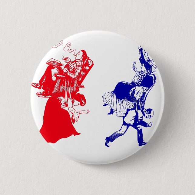 funny victorian marriage button (Front)