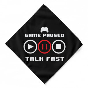 Funny Video Game Design For Men Women Video Gaming Bandana