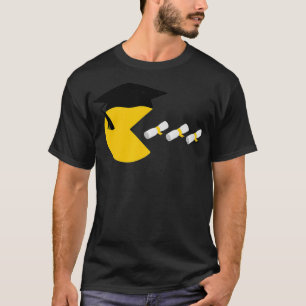 Funny Video Game Graduation  Gamer Boys Gaming Gif T-Shirt