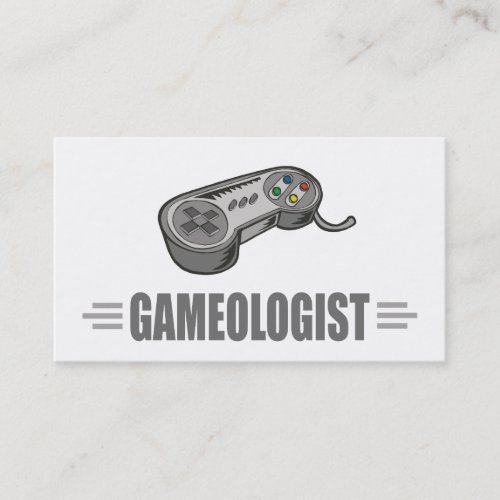 Funny Video Gaming Business Cards