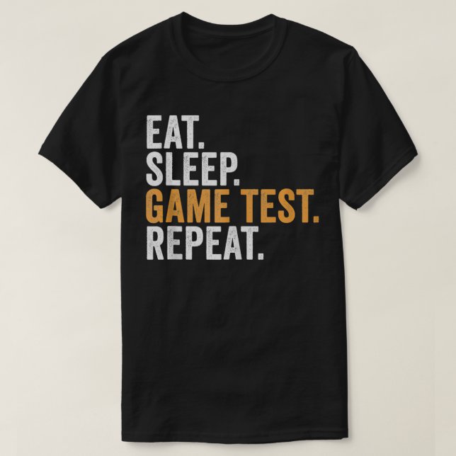 Funny Videogame Testing Tank Top (Design Front)