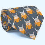 Funny Viking Neck Tie<br><div class="desc">A fun Viking pattern, perfect for your favorite Scandinavian. Original art by Nic Squirrell.</div>