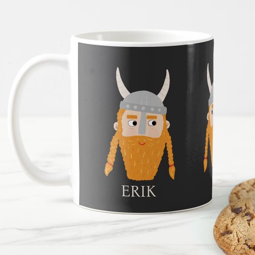 Funny Viking Personalized Coffee Mug