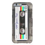Funny Vintage 80s Retro Music Cassette Tape Barely There Iphone 6 Case at Zazzle