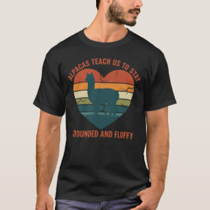 Funny Vintage Alpaca Cool Llama Lover T-Shirt