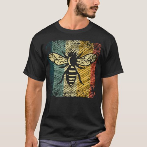 Funny Vintage Bee Designs For Men Women Honey T_Shirt