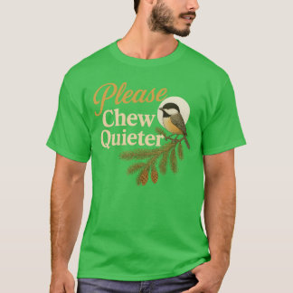 Funny Vintage Bird Nature Illustration T-Shirt