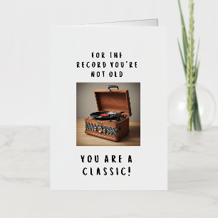 Funny Vintage Birthday Card