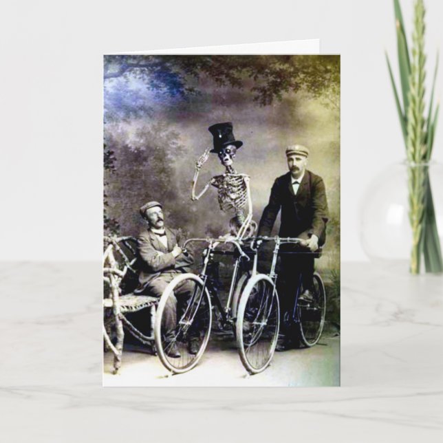 Funny Vintage Birthday Card. Card (Front)