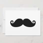 Funny Vintage Black Mustache (Front)