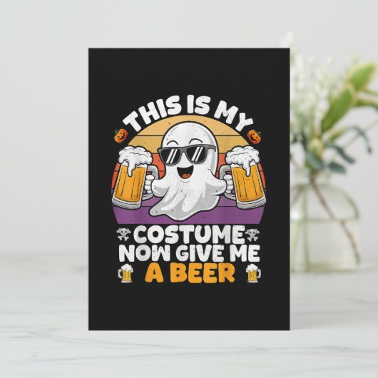 Funny Vintage Boo  (Standing Front)