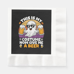 Funny Vintage Boo Napkins