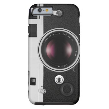 Funny Vintage Camera Cool Pattern Tough Iphone 6 Case by CityHunter at Zazzle