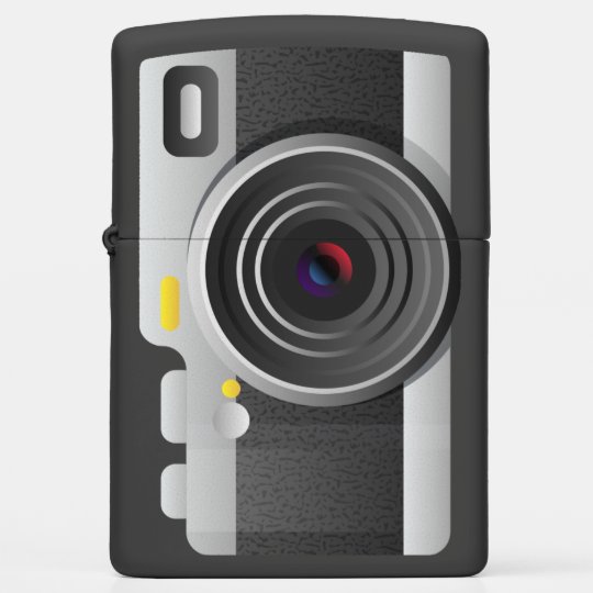 Funny Vintage Camera Zippo Lighter