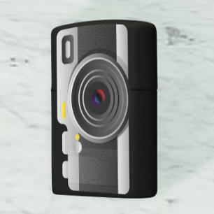 Funny Vintage Camera Zippo Lighter