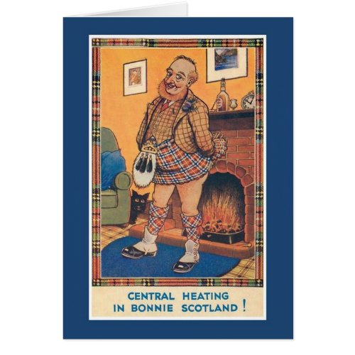Funny vintage central heating in Bonnie Scotland
