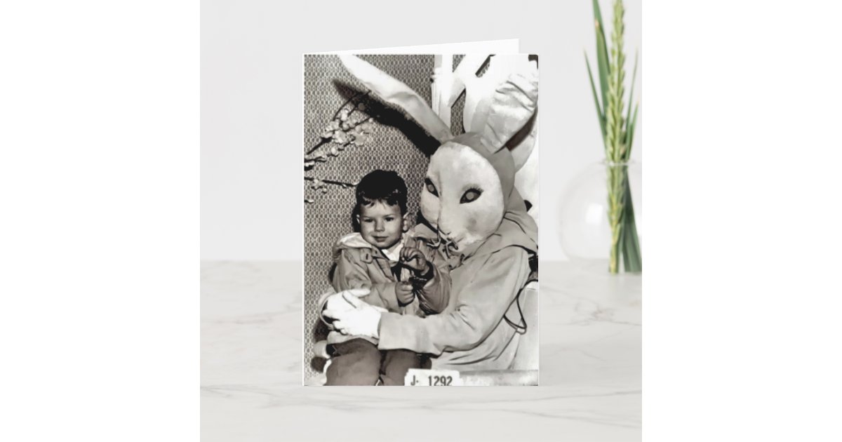 Funny Vintage Easter Picture Card Zazzle