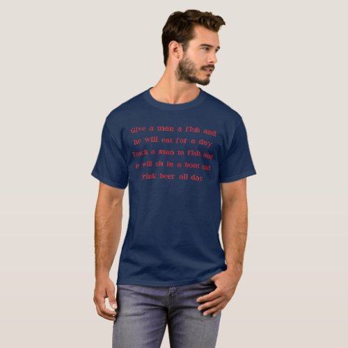 Funny vintage fishing joke T_Shirt T_Shirt