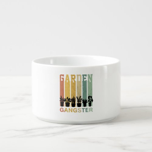 Funny Vintage Gift Idea for Gardening Lovers Bowl
