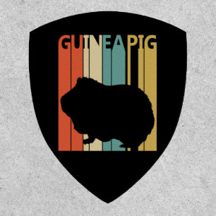 Funny Vintage Guinea Pig Patch