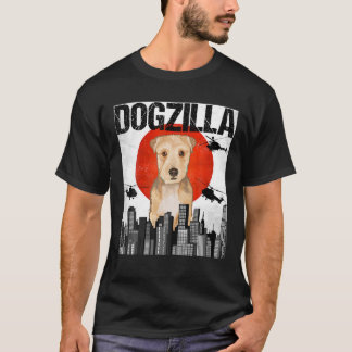 Funny Vintage Japanese Dogzilla Lakeland Terrier T T-Shirt