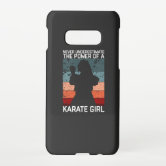 Cat Karate Theme Funny Caption Design iPhone 14 Case | Zazzle