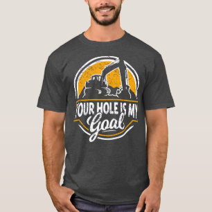 Funny Vintage Look Funny Excavator Driver Gifts 1 T-Shirt