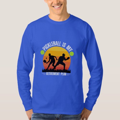 Funny Vintage Pickleball Grandad DesignPickleball T_Shirt