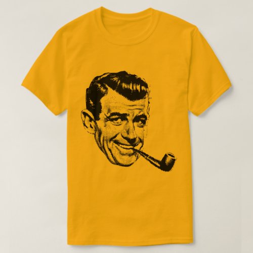 Funny vintage pipe smoker T_Shirt