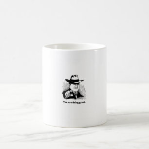 Funny Vintage Pointing Man You Are Doing Great Coffee Mug