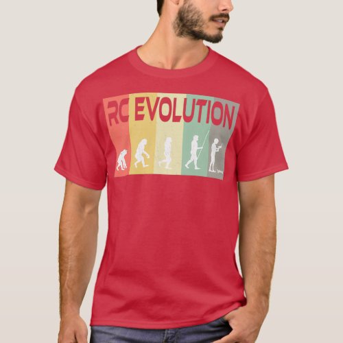 Funny Vintage RC Racing Evolution Radio Control RC T_Shirt