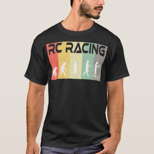 Funny Vintage RC Racing Evolving Radio Control RC  T_Shirt