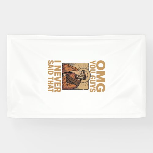 Funny Vintage Religious Facepalm Quote Shirt Desig Banner