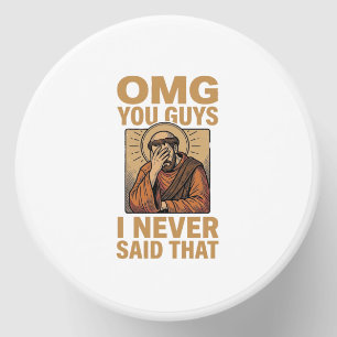 Funny Vintage Religious Facepalm Quote Shirt Desig Mini Candle Favors