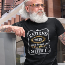 Funny Vintage Retirement Custom Year