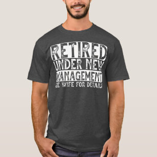 Funny vintage Retirement Men Dad Retiring Father D T-Shirt
