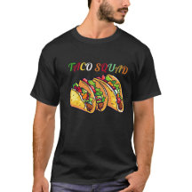 Funny Vintage Taco Squad Mexican Food Lover