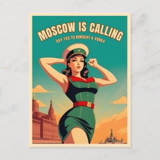 Funny Vintage Travel Soviet USSR Cold War Humor