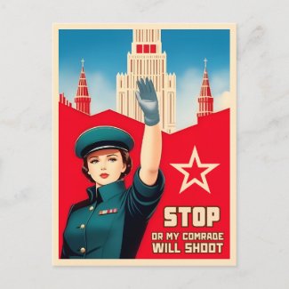 Funny Vintage USSR Soviet Russian Cold War Humor