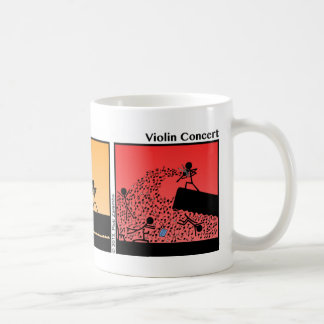 Funny Violin Concert Stickman Mug - 113