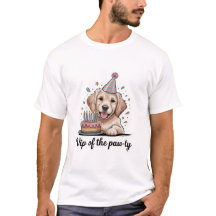 Funny "VIP of the Paw-ty" Dog Birthday
