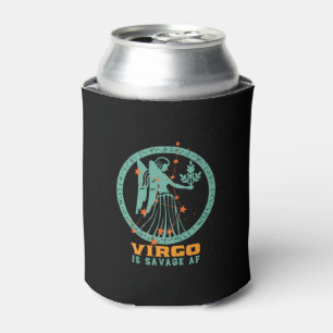 Funny Virgo Zodiac Star Sign Astrology Birthday Can Cooler
